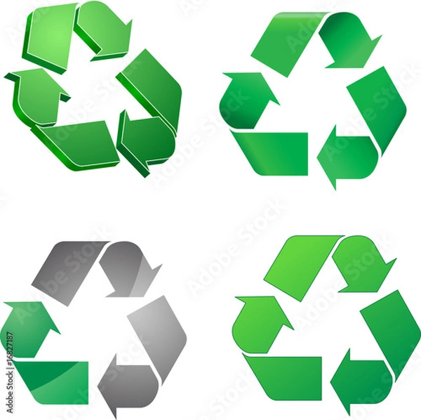 Obraz Recycle simbols