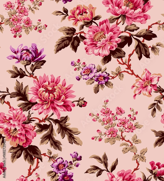 Obraz floral background with flowers
