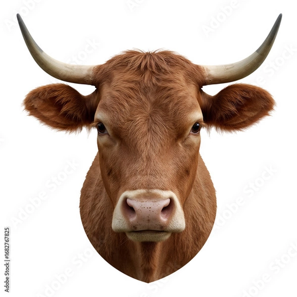 Obraz cow with horns