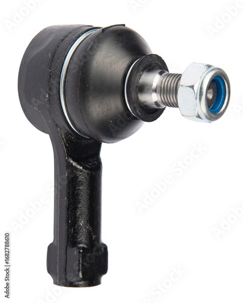 Fototapeta Auto suspension parts, stabilizer bar on a white background