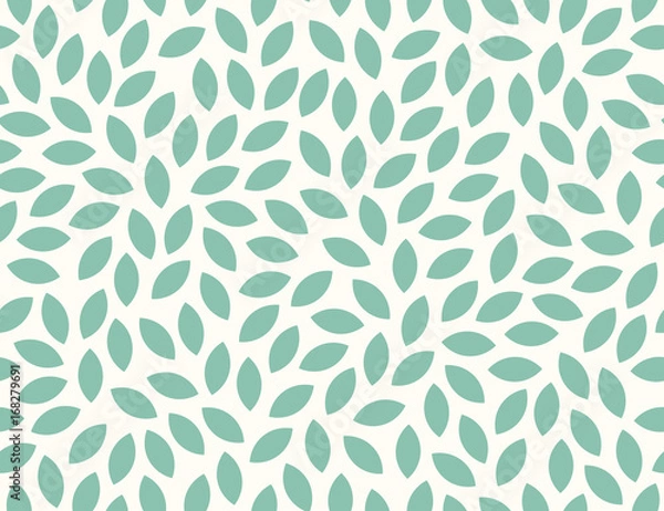 Fototapeta Leaves Pattern. Endless Background. Seamless