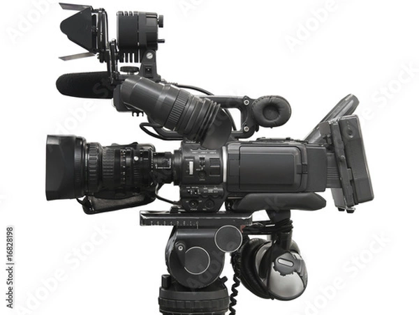 Obraz Professional videocamera