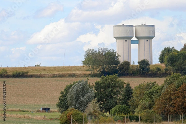 Obraz double chateau d'eau