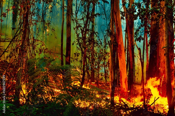 Obraz fire;departement