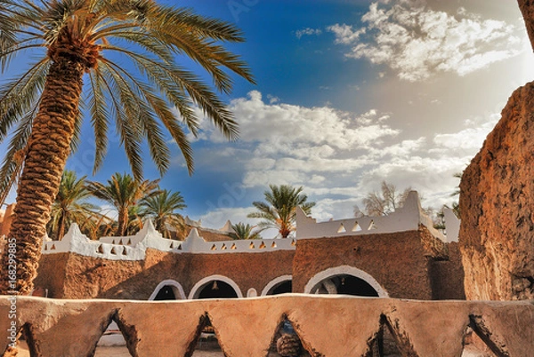 Obraz Ghadames, ancient berber city, Libya, UNESCO wold heritage site. The pearl of the desert.