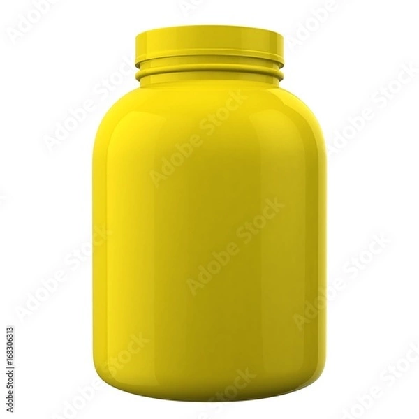 Obraz Yellow Protien Bottle