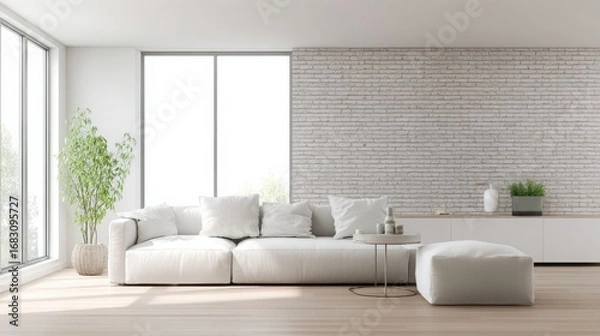 Fototapeta living room interior