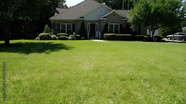 Obraz house on the lawn