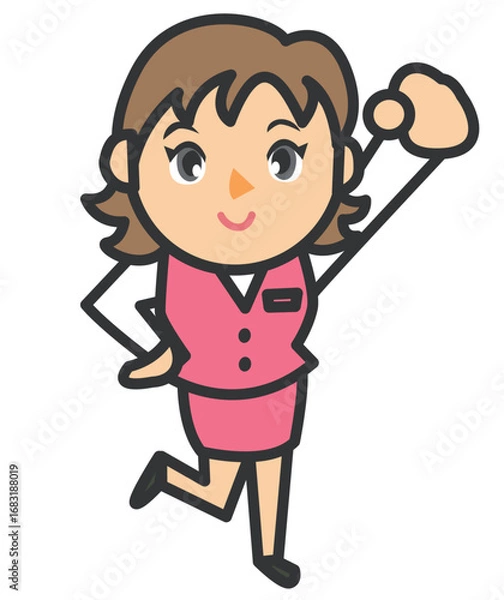 Obraz 頑張る事務員さん