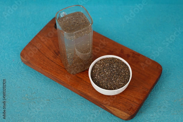 Obraz Chia Seeds Water