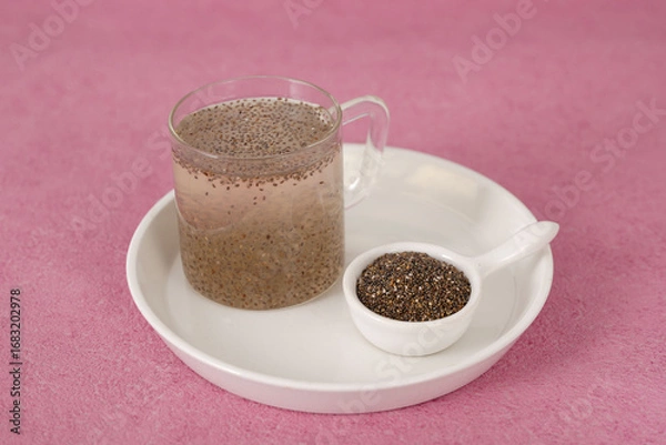 Obraz Chia Seeds Water