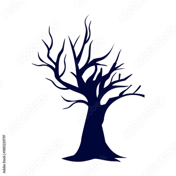 Fototapeta Spooky Tree Silhouettes