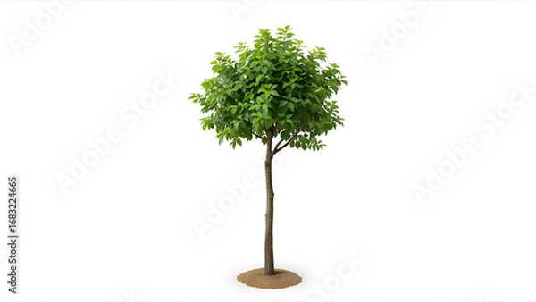 Obraz tree isolated on white background
