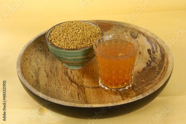 Obraz Methi Ka Pani,IndianTraditional Drink