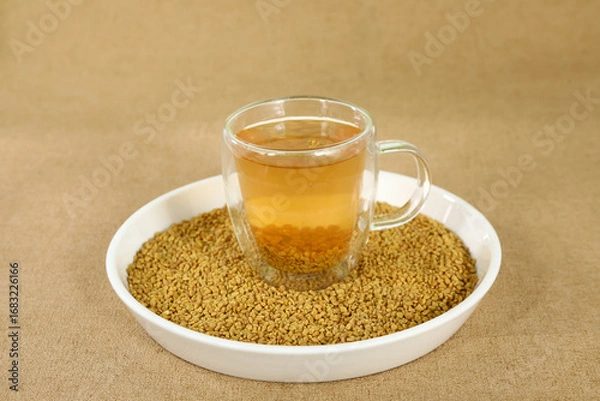 Obraz Methi Ka Pani,IndianTraditional Drink