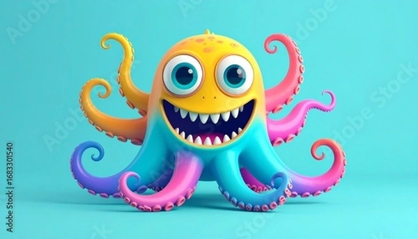 Obraz Tentacled Squiggly Smiler