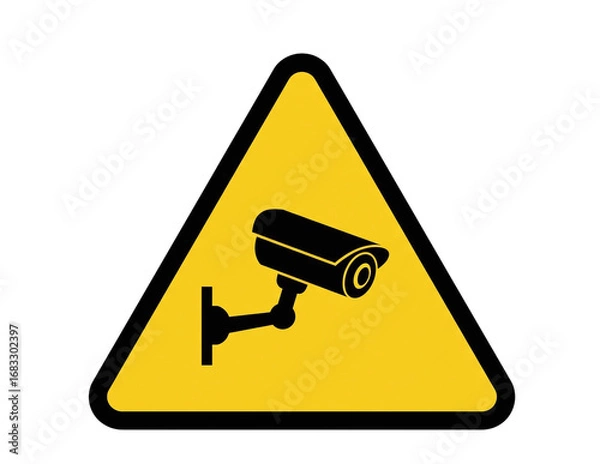 Fototapeta Security camera icon isolated on transparent background