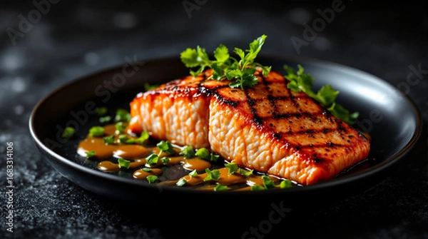 Fototapeta grilled steak