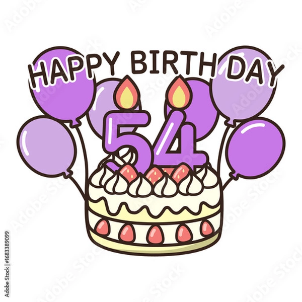 Obraz 誕生日ケーキ