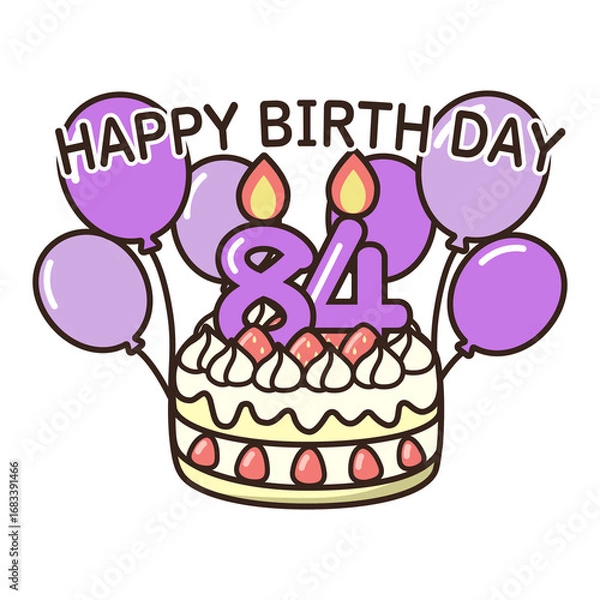 Obraz 誕生日ケーキ