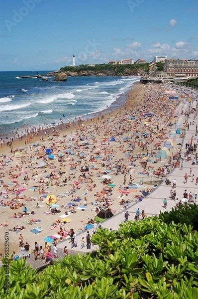 Obraz plage biarritz
