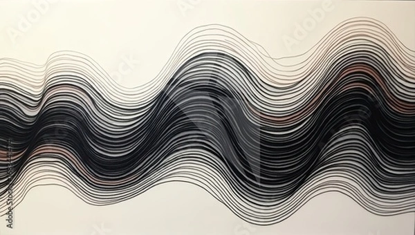 Obraz abstract background with lines