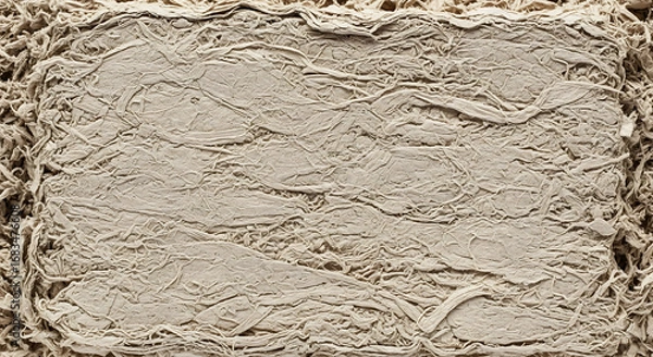 Fototapeta Natural handmade paper texture with a rustic and organic feel