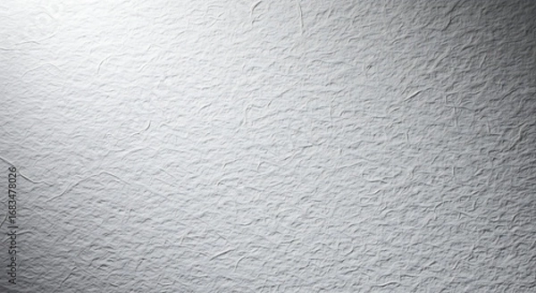Fototapeta White paper texture background with rough surface isolated on white