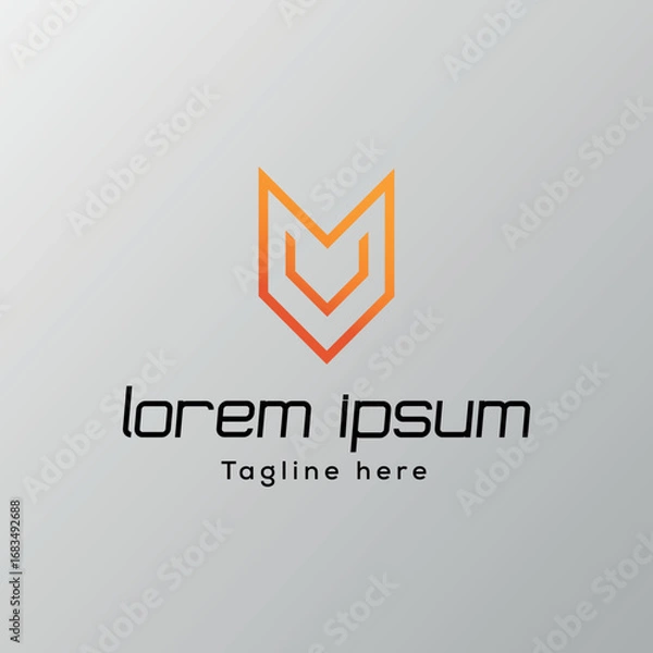 Obraz brand logo design template