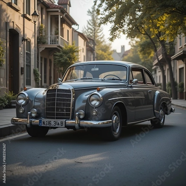 Fototapeta Vintage benz 