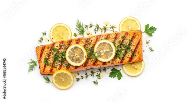 Obraz fresh vegetables on a white background