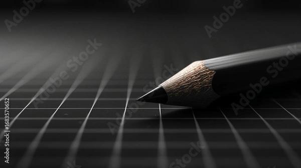 Obraz close up of pencil