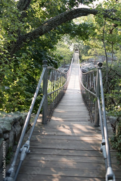 Obraz Suspension Bridge Close Up