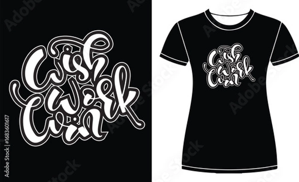 Obraz t shirt design concept