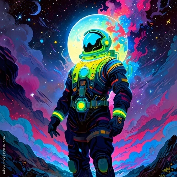 Obraz  background concept, AI