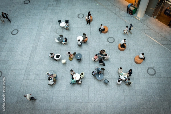 Obraz Modern architecture in Tokyo Japan