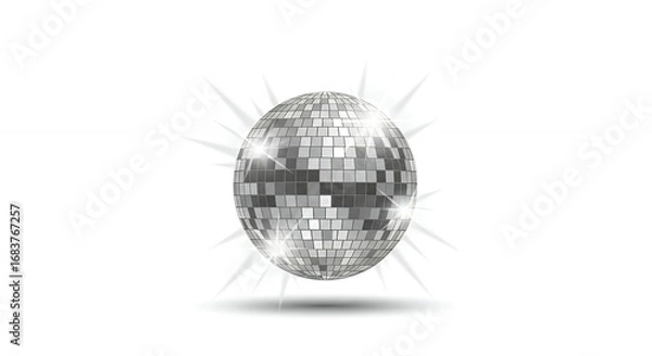 Obraz Disco ball illustration