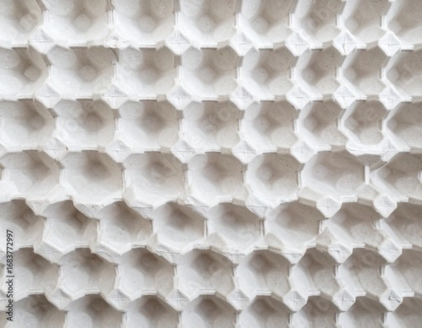 Obraz egg carton cone textured background 2
