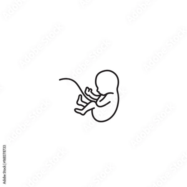 Fototapeta Embryo vector. The germ vector