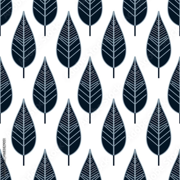 Obraz autumn leaves seamless pattern