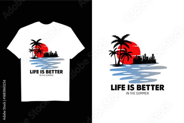 Obraz Summer T Shirt Design