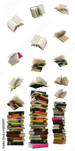 Fototapeta Upadek książki