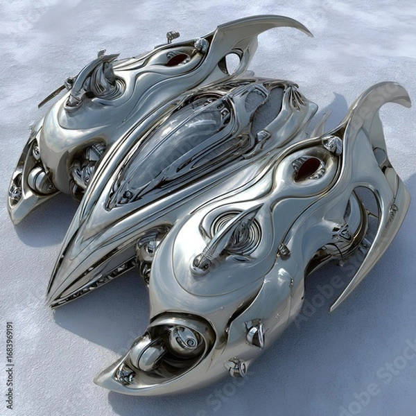 Fototapeta alien ship 1