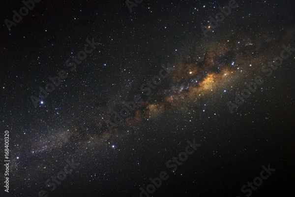 Fototapeta milky way galaxy with stars and space dust in the universe