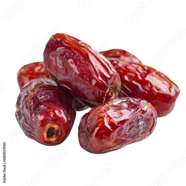 Fototapeta Juicy Medjool Dates A Delicious and Nutritious Snack  Premium Date Fruit Photography isolated on transparent background