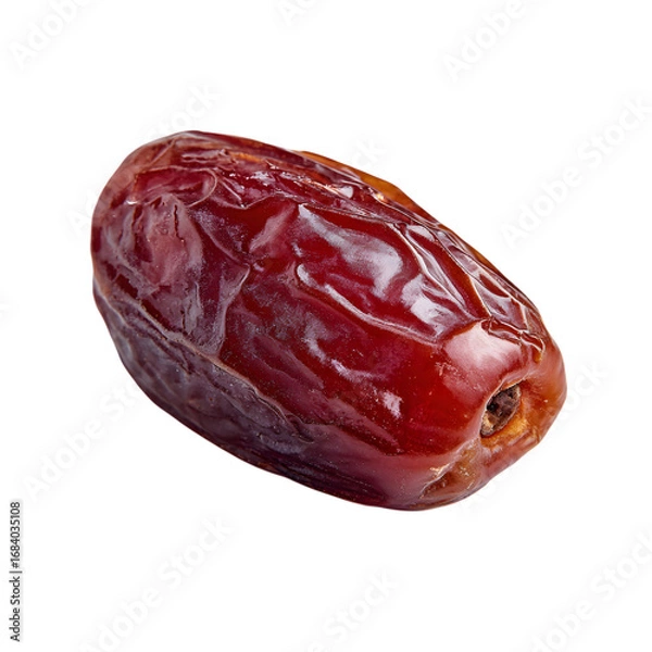 Fototapeta Juicy Medjool Date Fruit A CloseUp View isolated on transparent background