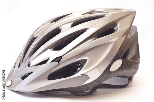 Obraz Bicycle helmet isolated