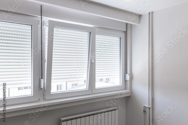 Obraz Okno PCV w pokoju