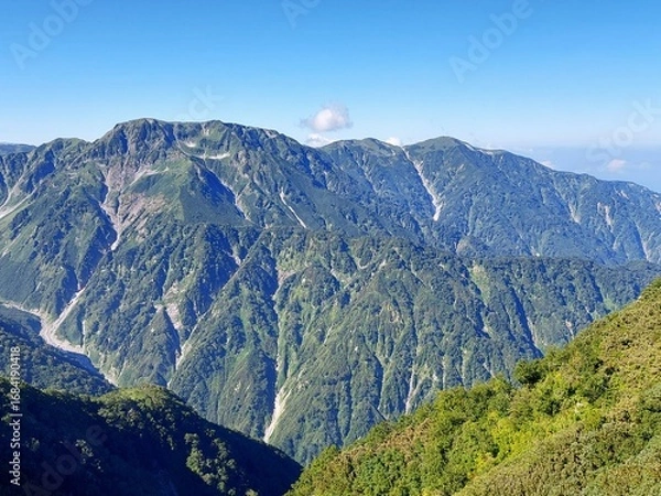 Obraz 剱岳・早月尾根から見る大日連峰