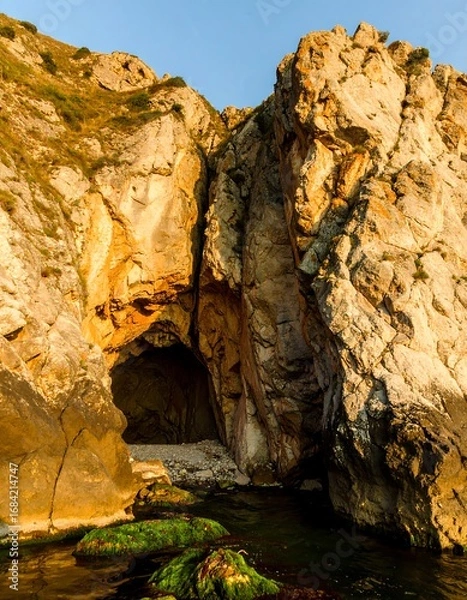Obraz Coastal Cave Sunrise